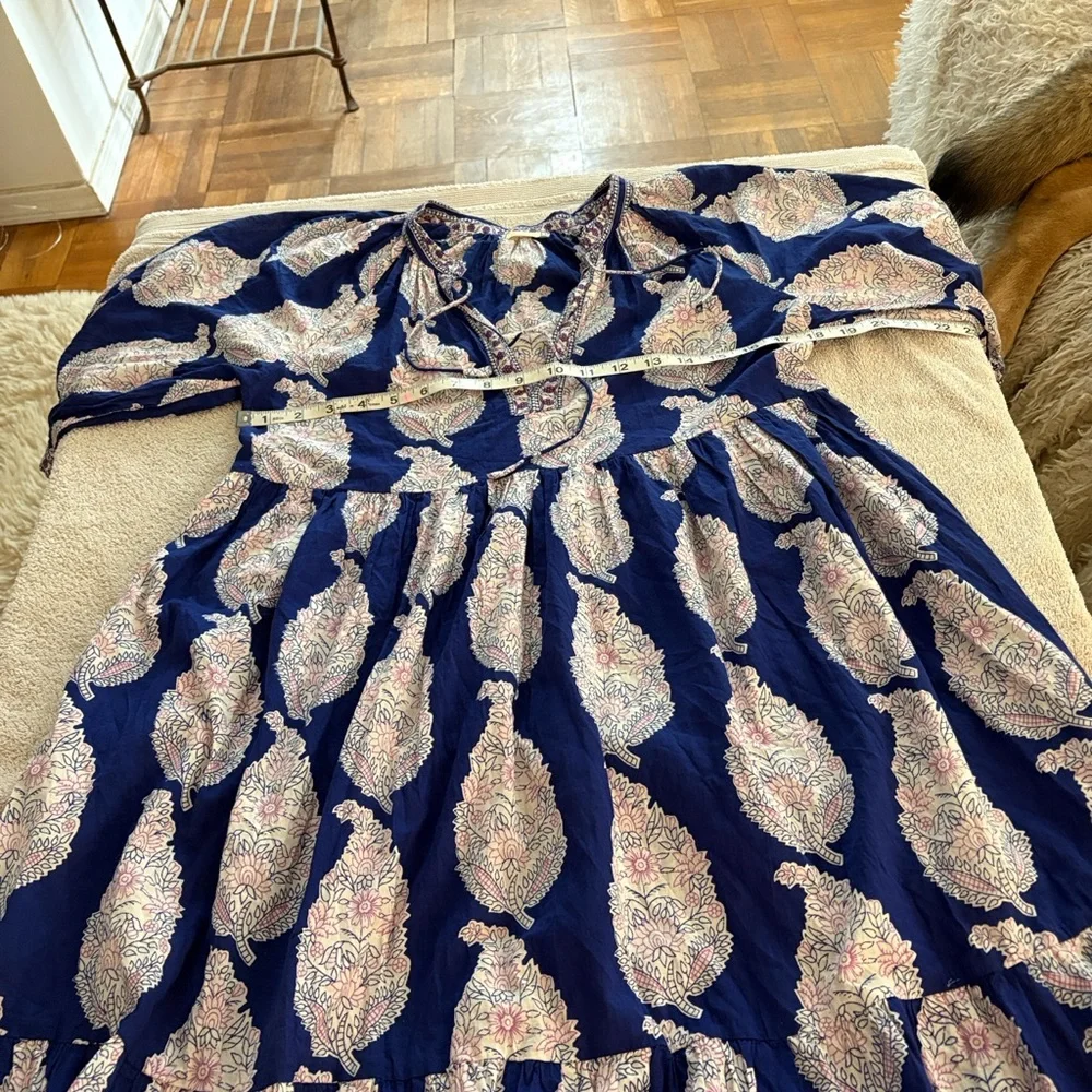 Matta NY beautiful Katia Dal tiered midi dress with great pockets - Picture 14 of 16